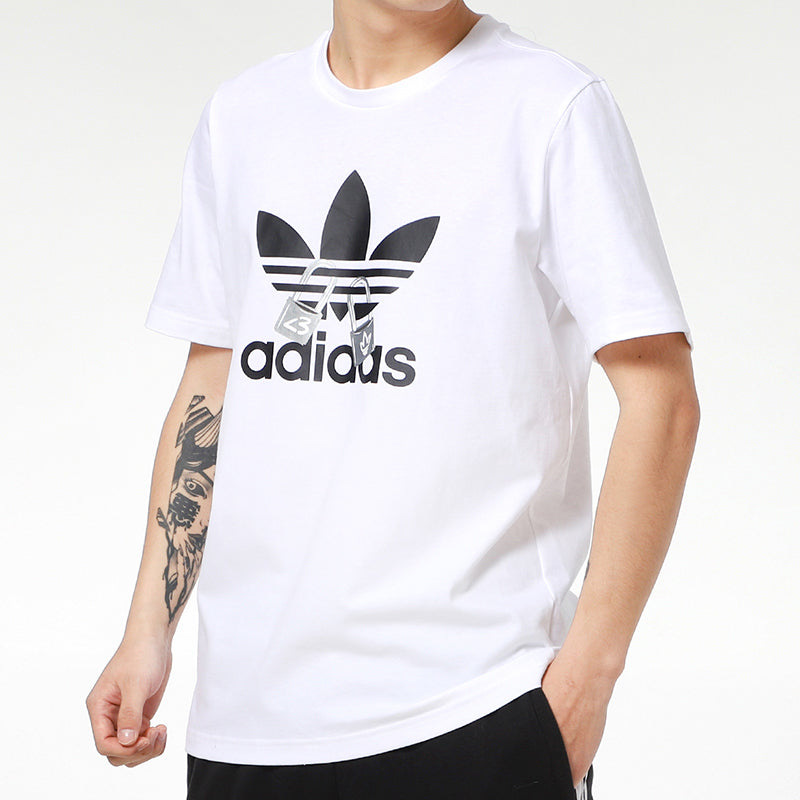 adidas originals Vday Tee Uni Casual Crew Neck Men's White H07084