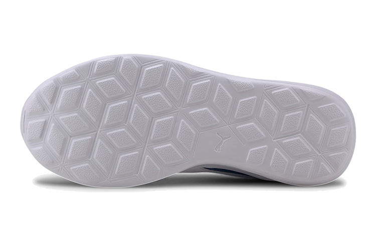 (GS) PUMA ST Activate Low Top Running Shoes White/Blue 369069-11