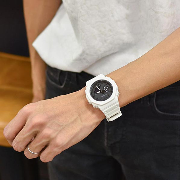 CASIO G-Shock Analog-Digital 'White' GA-2100-7AJF