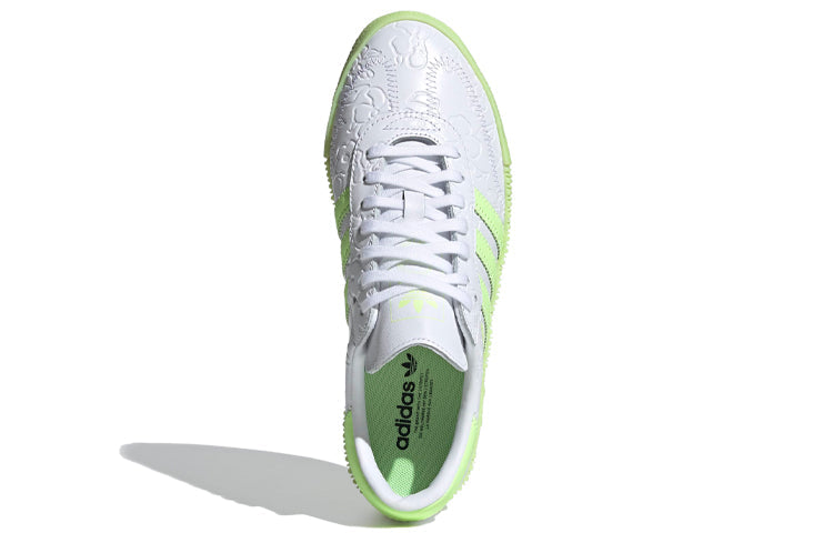 (WMNS) adidas Sambarose 'White Green' FV0771