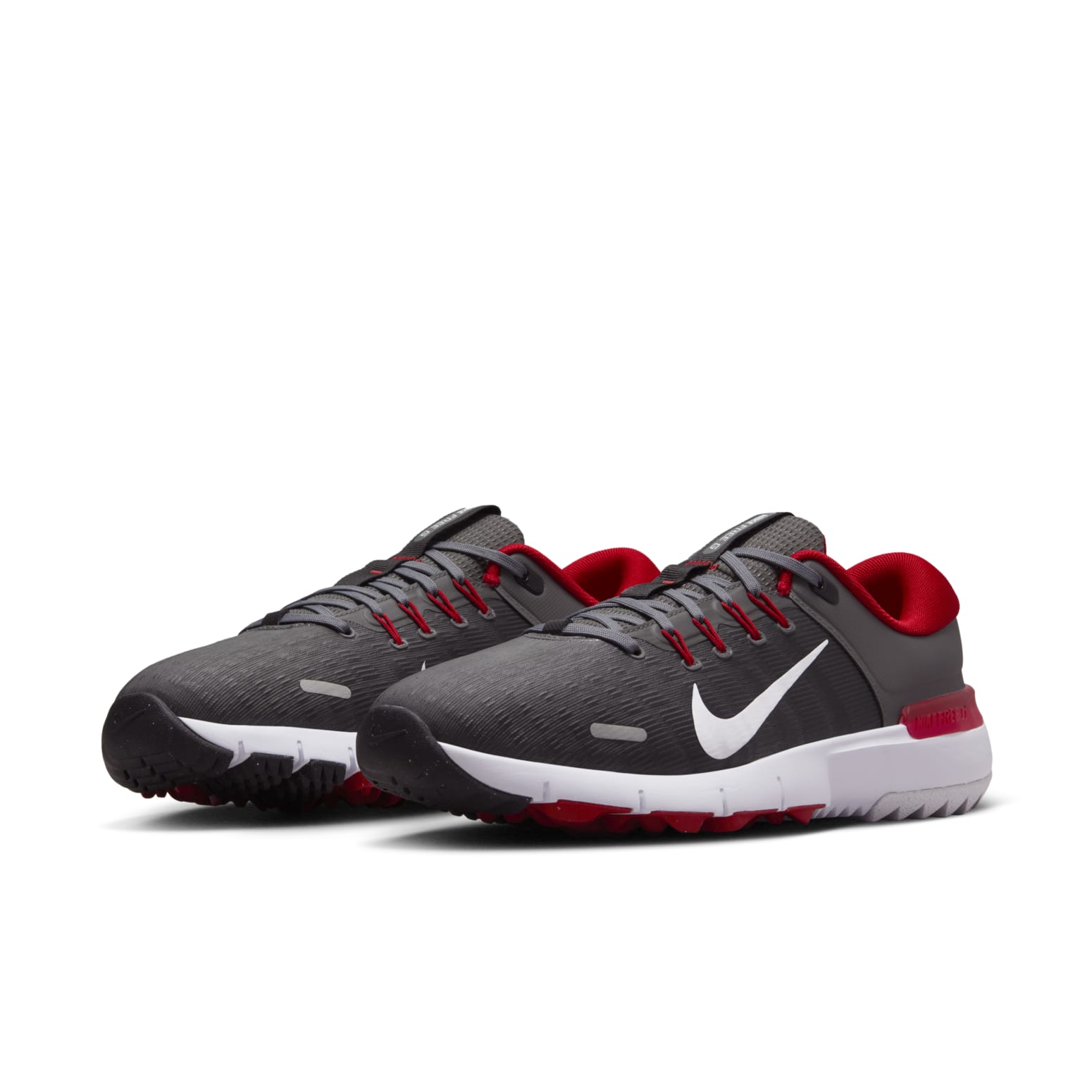 Nike Free Golf Next Nature 'Iron Grey University Red' FN0332-002