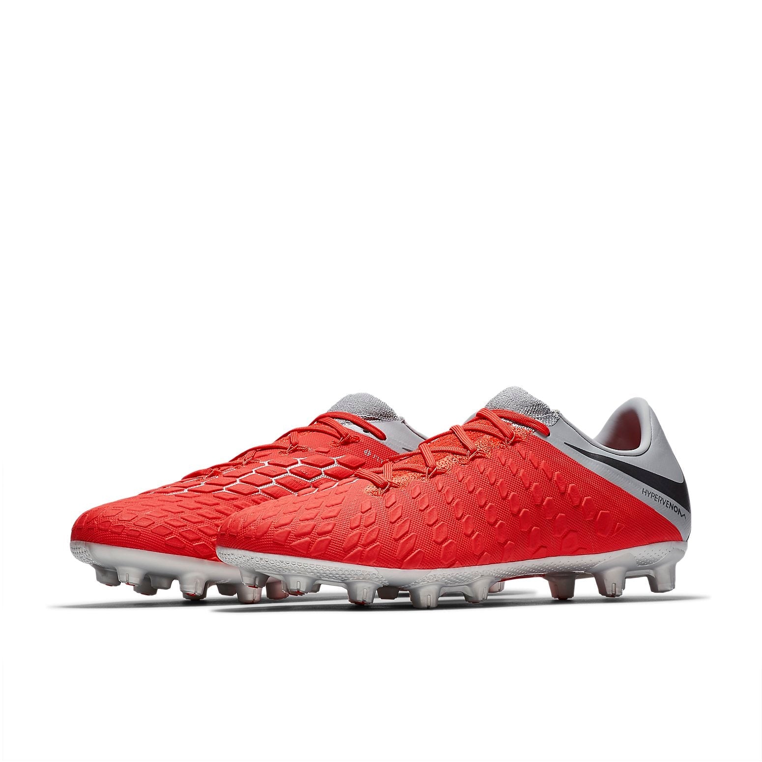 Nike HyperVenom 3 Elite HG 'White Grey Black' AO4688-600
