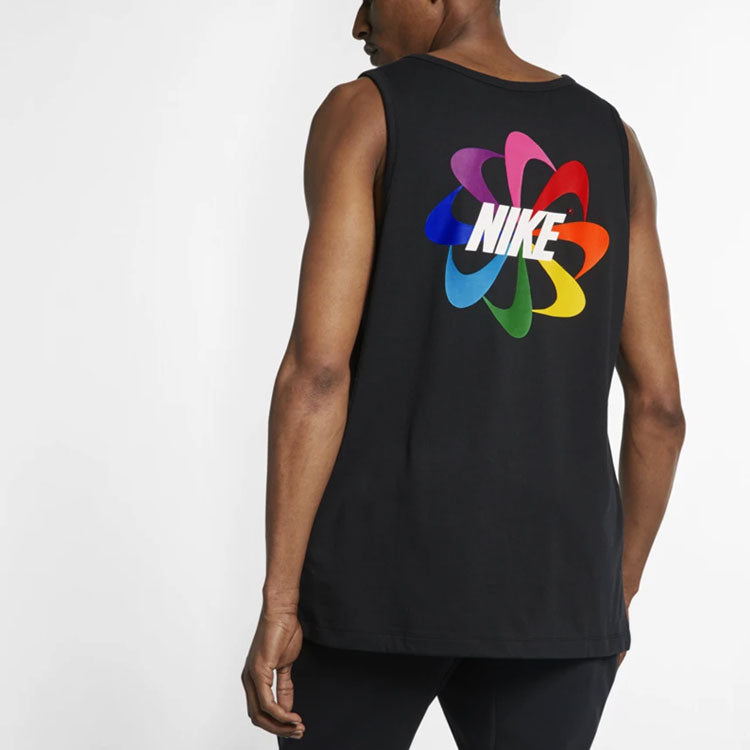 Nike Gilbert Baker Printing Sports Vest Black CD7486-010