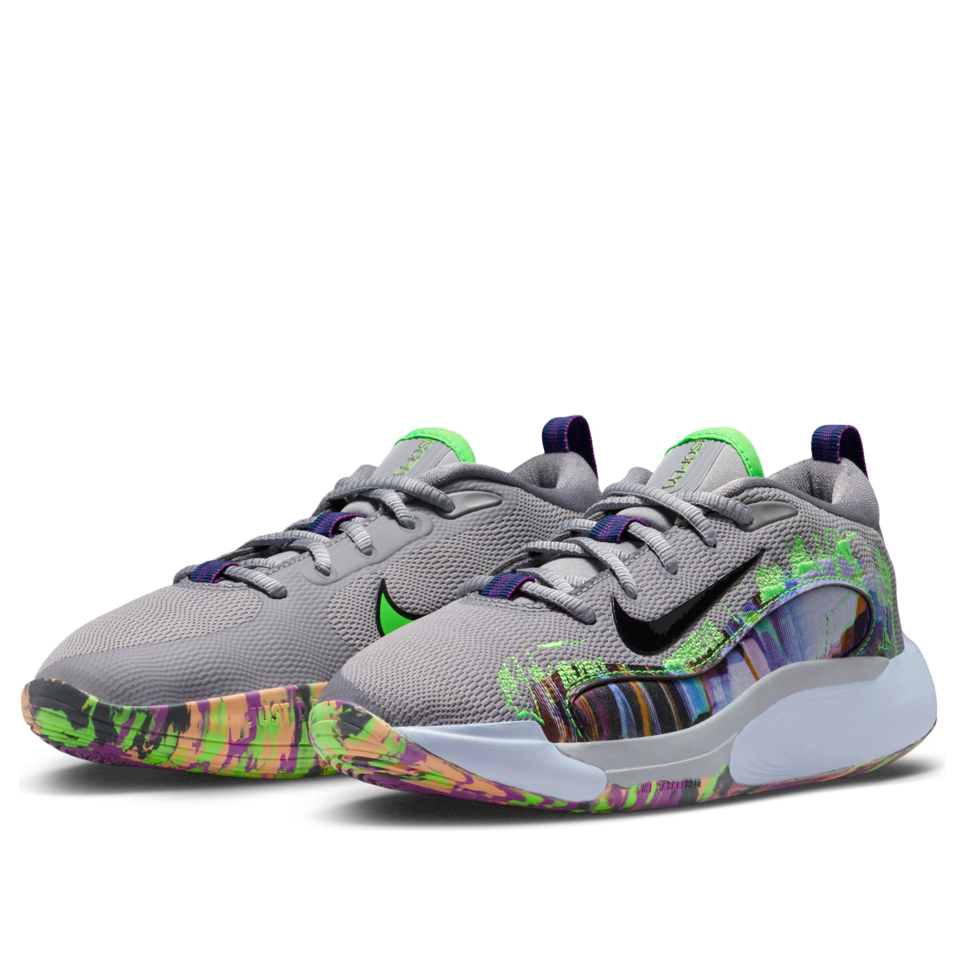 (GS) Nike IsoFly 'Cement Grey Green Strike' HV2281-001