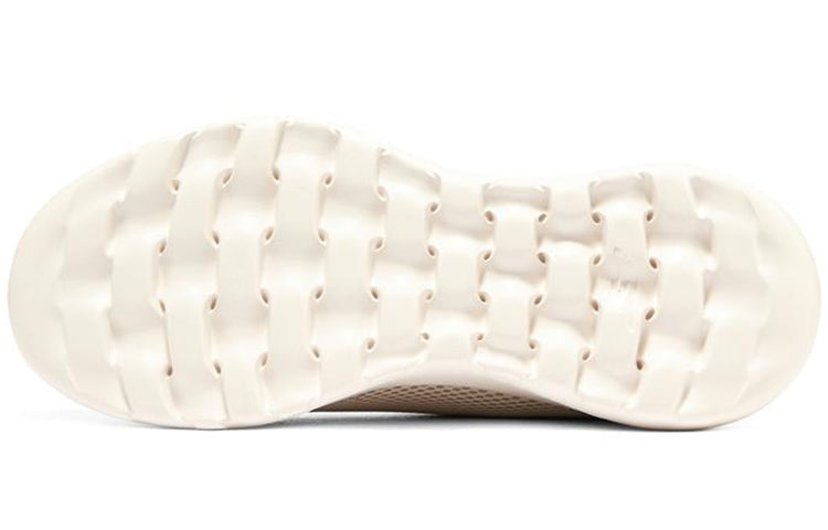 (WMNS) Skechers GOwalk Joy Light Motion 'Off White Pink' 124707-OFPK
