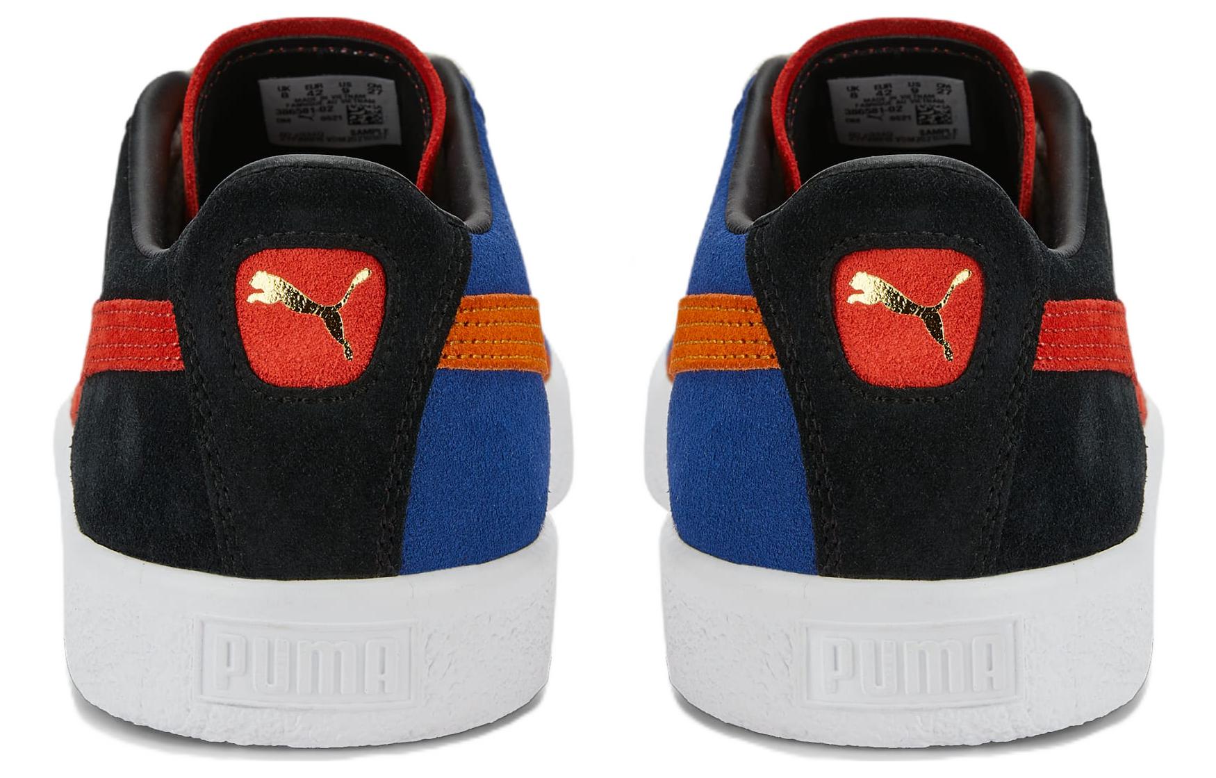 PUMA Vtg Teams 'Black Red Blue' 386581-02