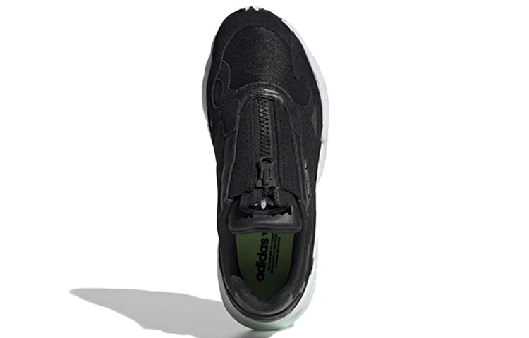 (WMNS) adidas Falcon Zip W 'Black White' EF2046
