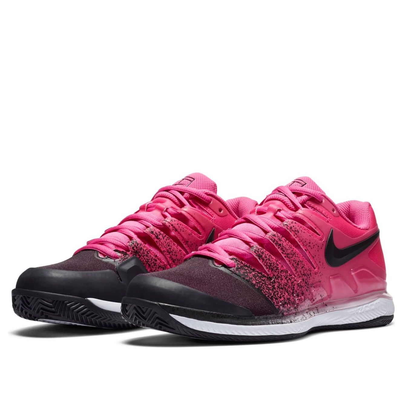 (WMNS) Nike Court Air Zoom Vapor X 'Pink Black' AA8025-605