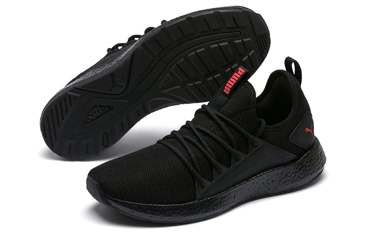PUMA Nrgy Neko Black Low Tops Sports Shoe 191068-07