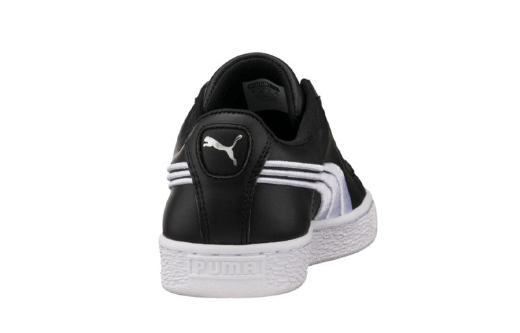 PUMA Basket Classic Badge Leisure Shoes Black 362550-02