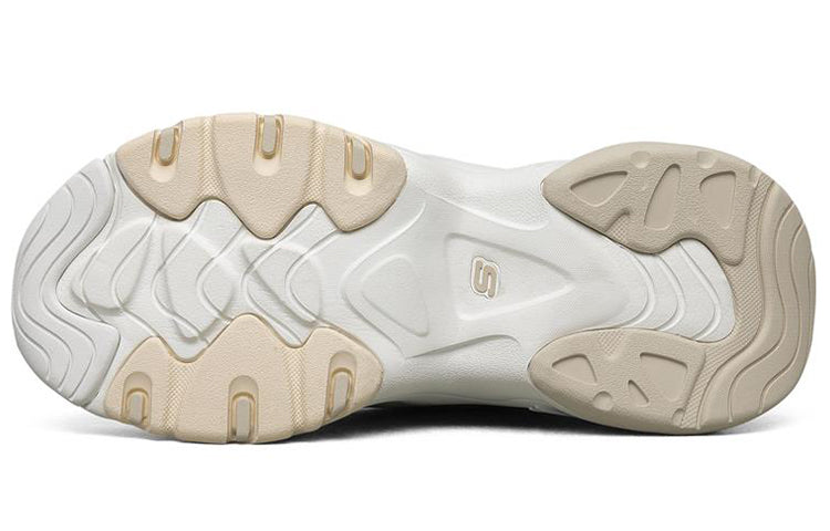 (WMNS) Skechers D'Lites 3.0 Low Chunky Shoes White 88888427-OFWT