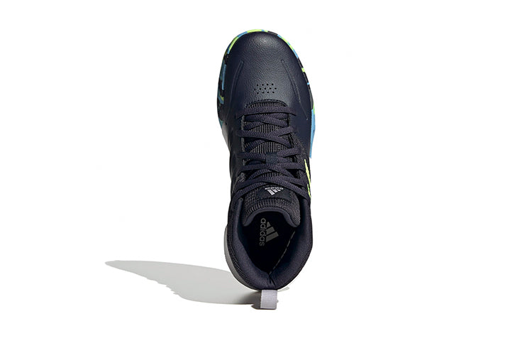 (PS) adidas Own The Game J Wide 'Legend Ink Signal Green' FW4566