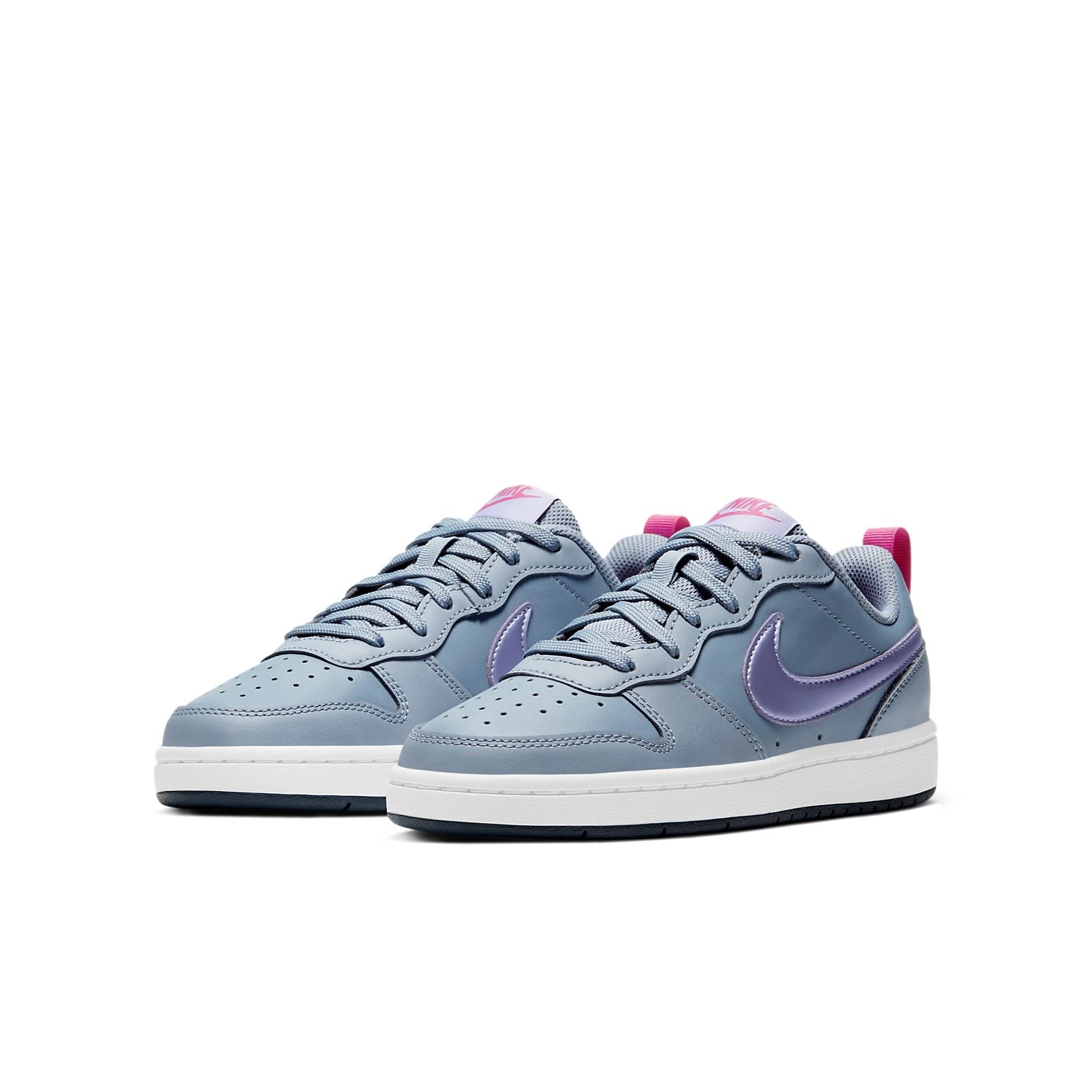 (GS) Nike Court Borough Low 2 'Ashen Slate' BQ5448-402