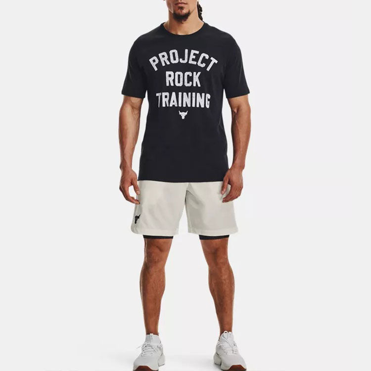 Under Armour Project Rock Training T-Shirt 'Black' 1376891-001