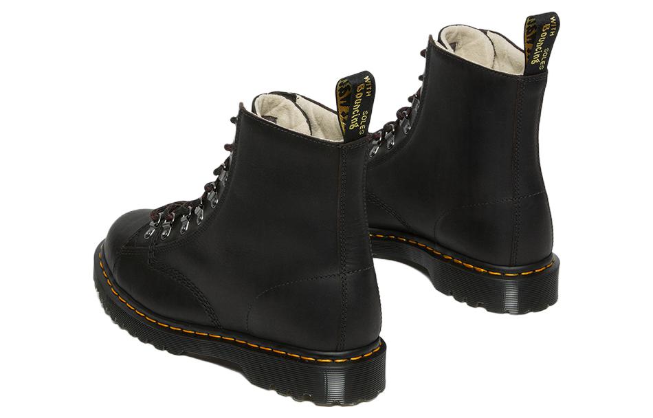 Dr. Martens Barton Made in England Classic Oil Leather Boots 'Black' 27793001