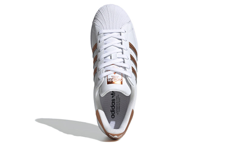 (WMNS) adidas Superstar 'White Copper Metallic' FX7484