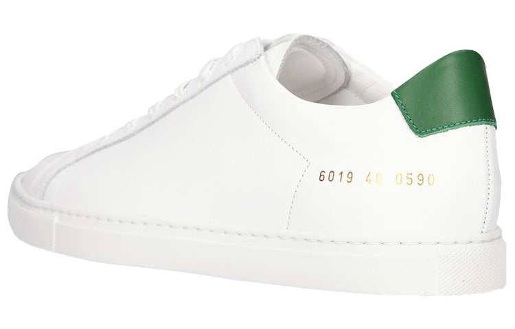 (WMNS) Common Projects Achilles Low 'White Green' 6019-0590