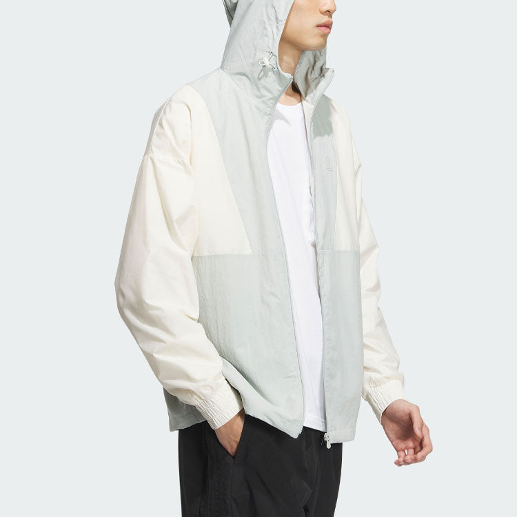 adidas Neo Essentials Windbreaker Jackets 'White' IK5058