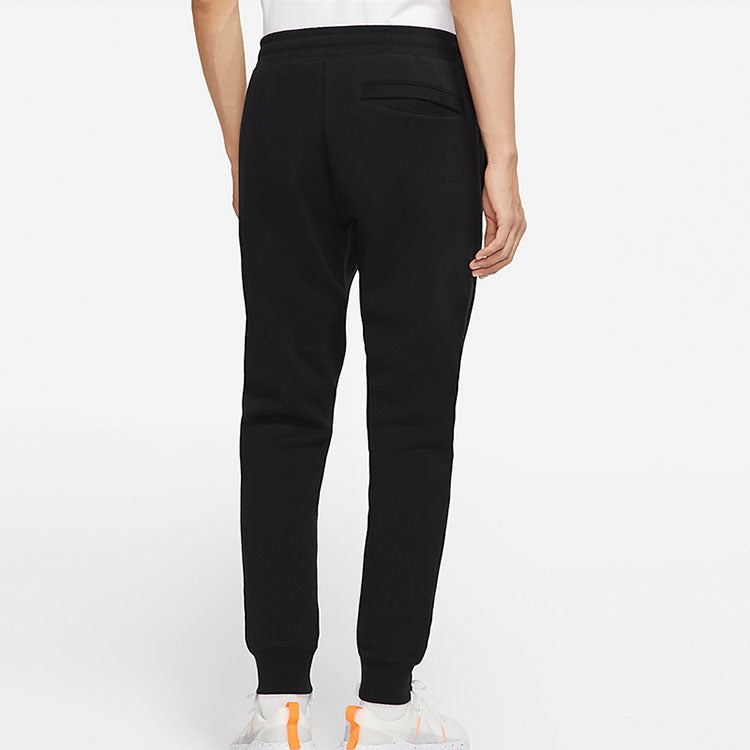 Nike Casual Fleece Cuffed Pants Men Black DJ4124-010