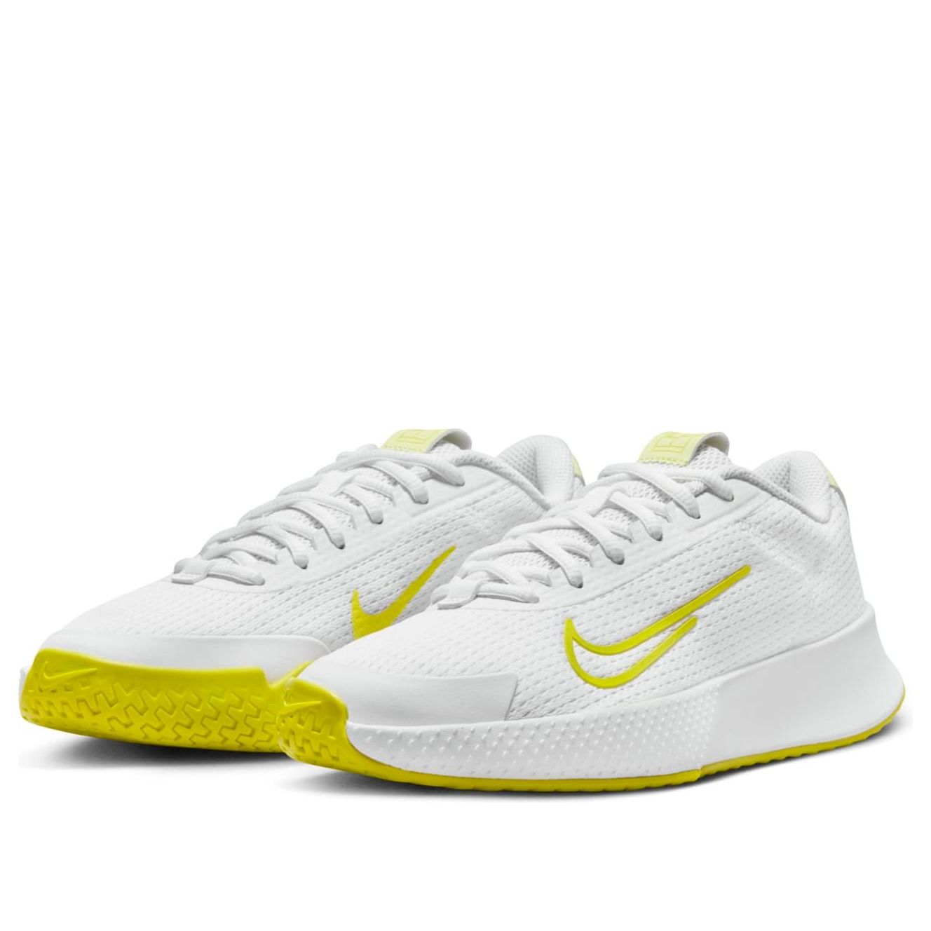 (WMNS) Nike Court Vapor Lite 2 'White Luminous Green' DV2019-104