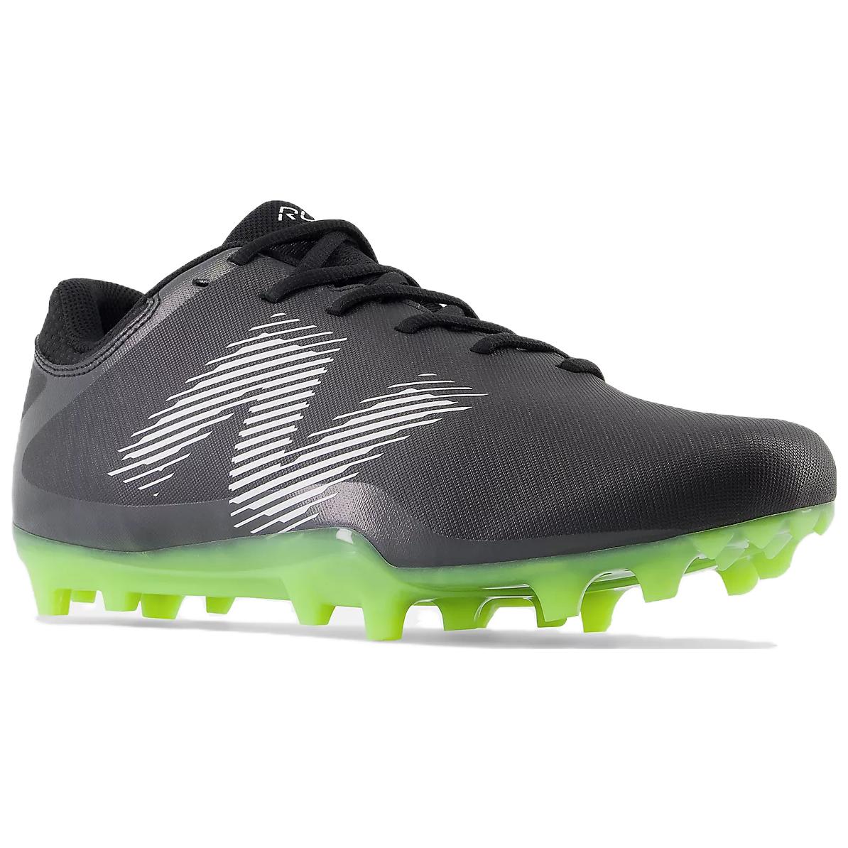 New Balance Rush V4 Mid Lacrosse Cleats 'Black Green' RUSHLBK4