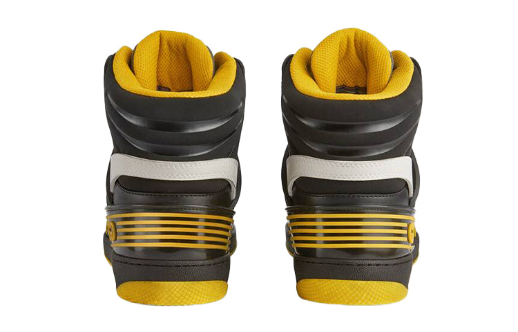 Gucci Basket High 'Black Demetra Yellow' 661308-2SH90-1098