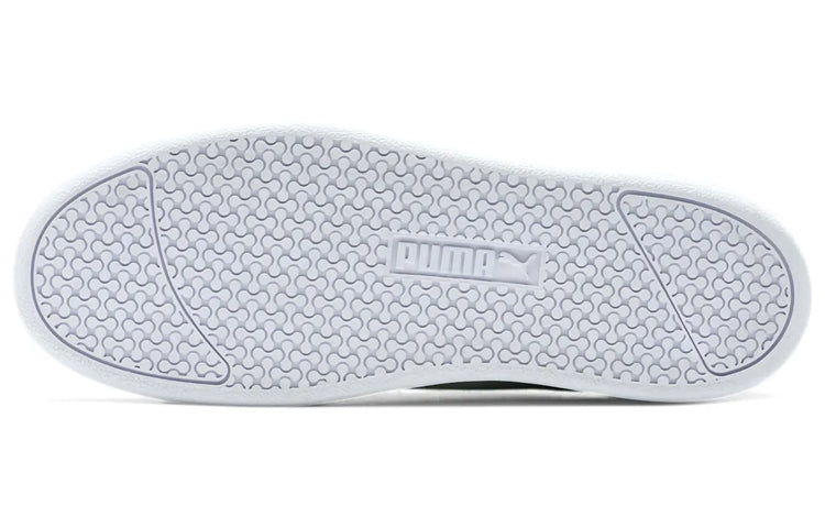 (WMNS) PUMA Smash Platform Leather 'Black' 366487-11