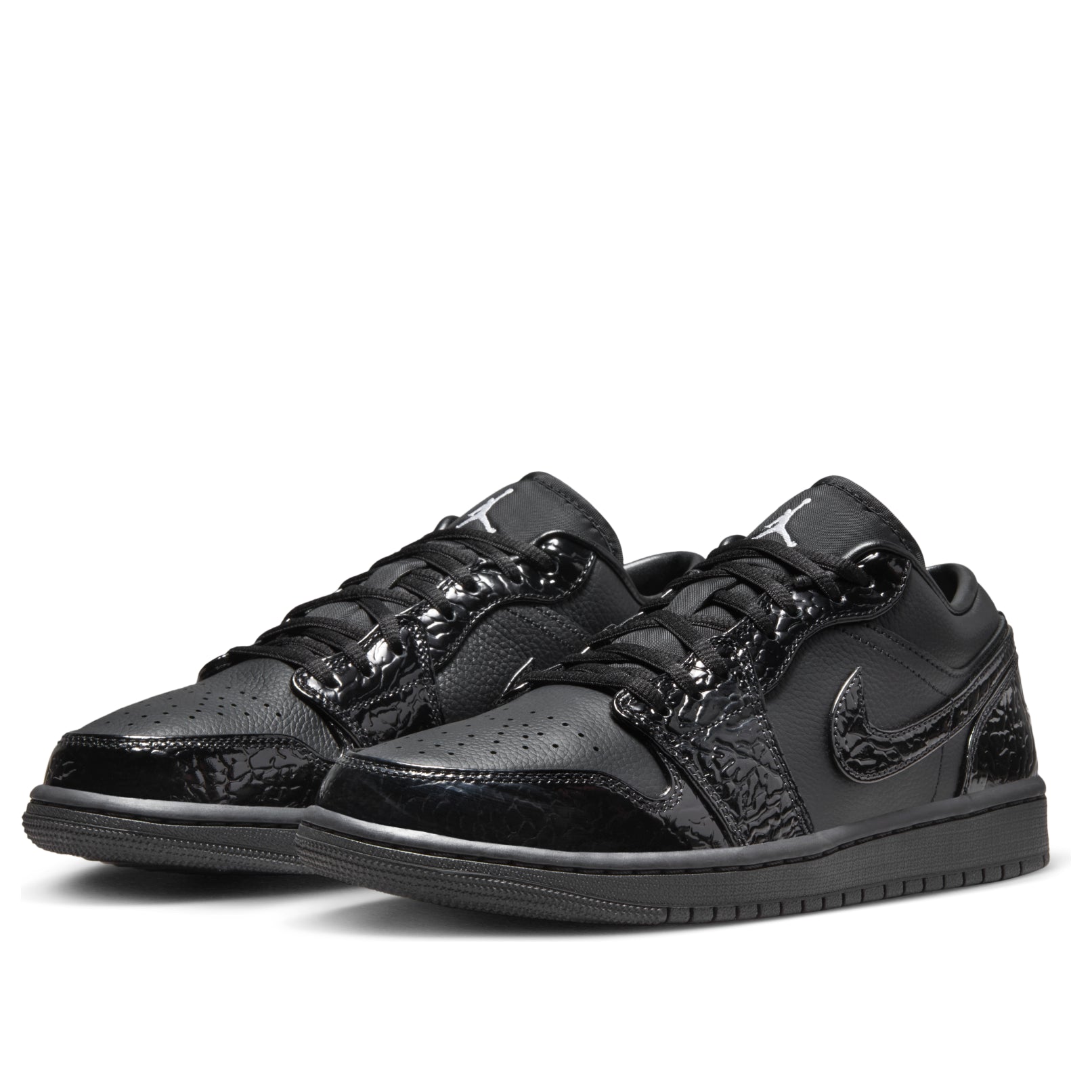 (WMNS) Air Jordan 1 Low SE 'Black Patent' HJ7743-010