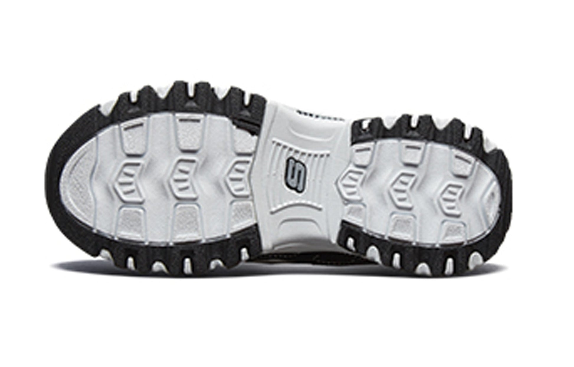 Skechers D'Lites Low-Top Running Shoes K White/Black 996212L-BKW