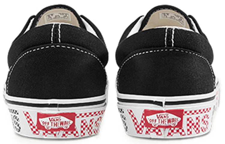 Vans The Era Checker Logo Black VN0A38FRWQ0