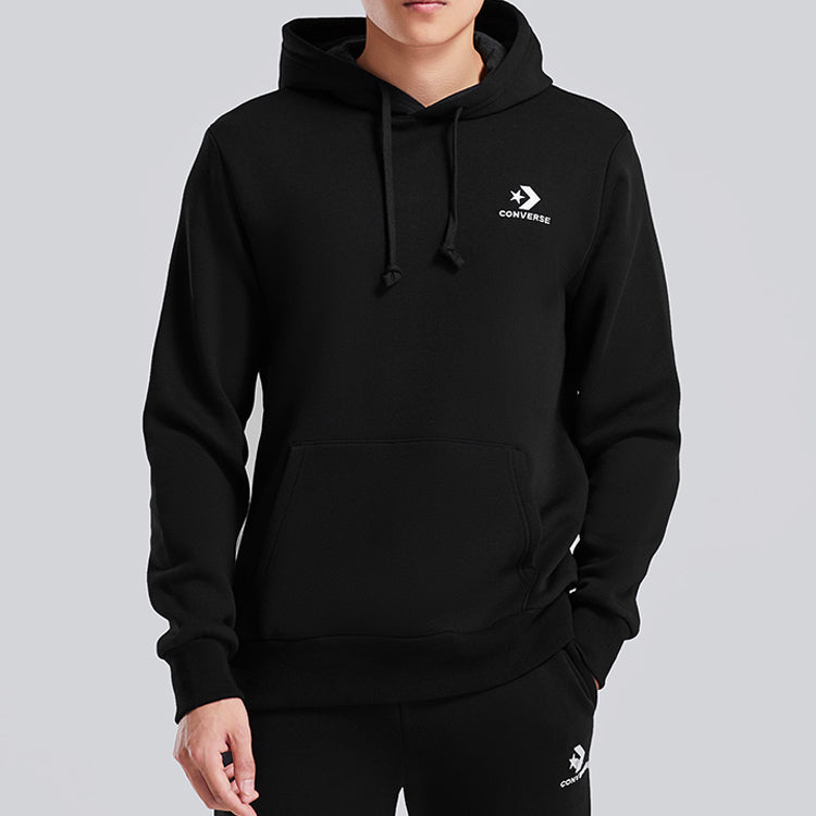 Converse Star Chevron Hoodie Asia Sizing 'Black' 10008814-A01