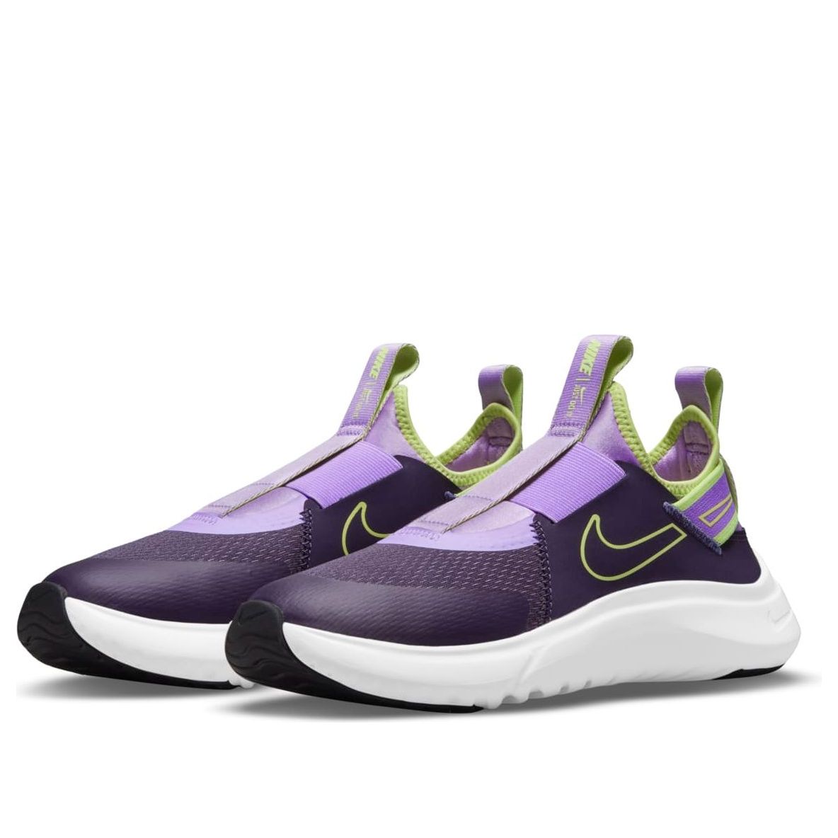 (GS) Nike Flex Plus 'Cave Purple Light Lemon Twist' CW7415-501