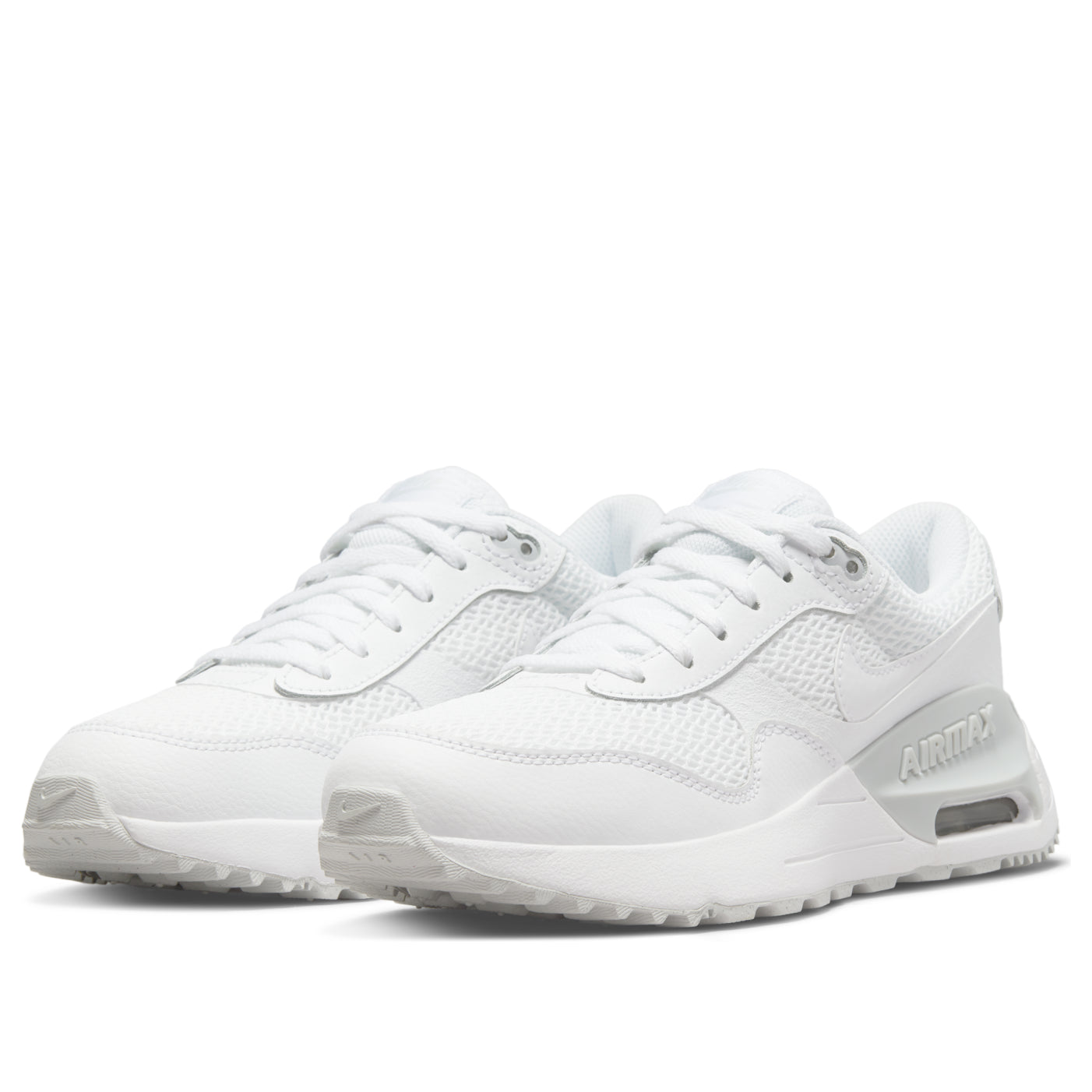 (GS) Nike Air Max SYSTM 'White Pure Platinum' DQ0284-102