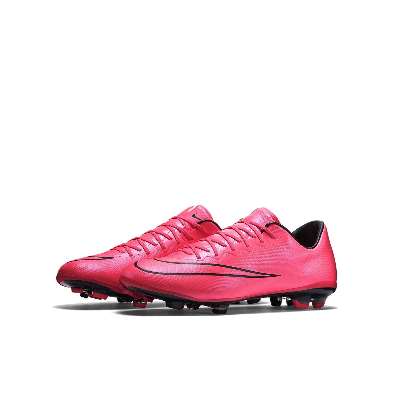(GS) Nike Mercurial Vapor X FG 'Pink Black' 651620-660