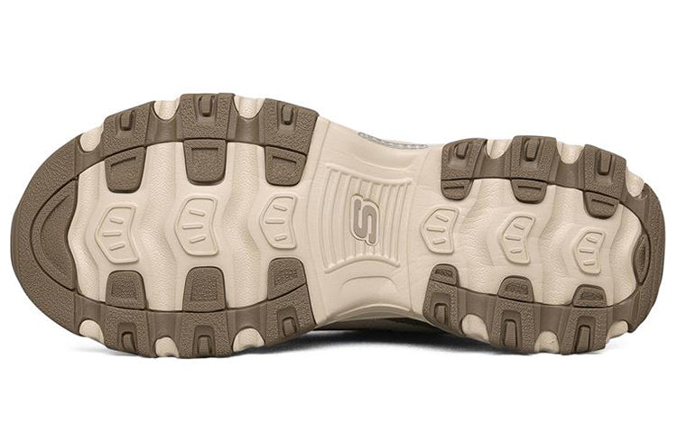 Skechers D'Lites 1.0 Low-Top Running Shoes Brown 237154-NTMT