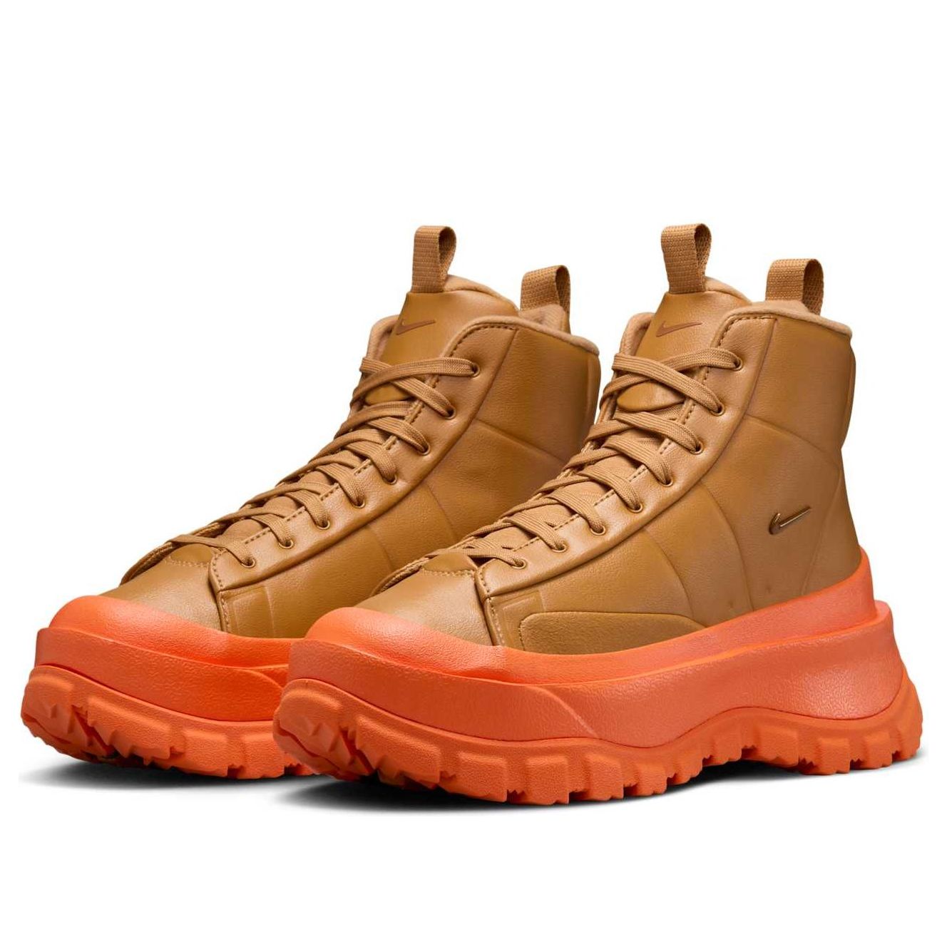 (WMNS) Nike Blazer Roam Mid 'Flax Safety Orange' FQ9065-200