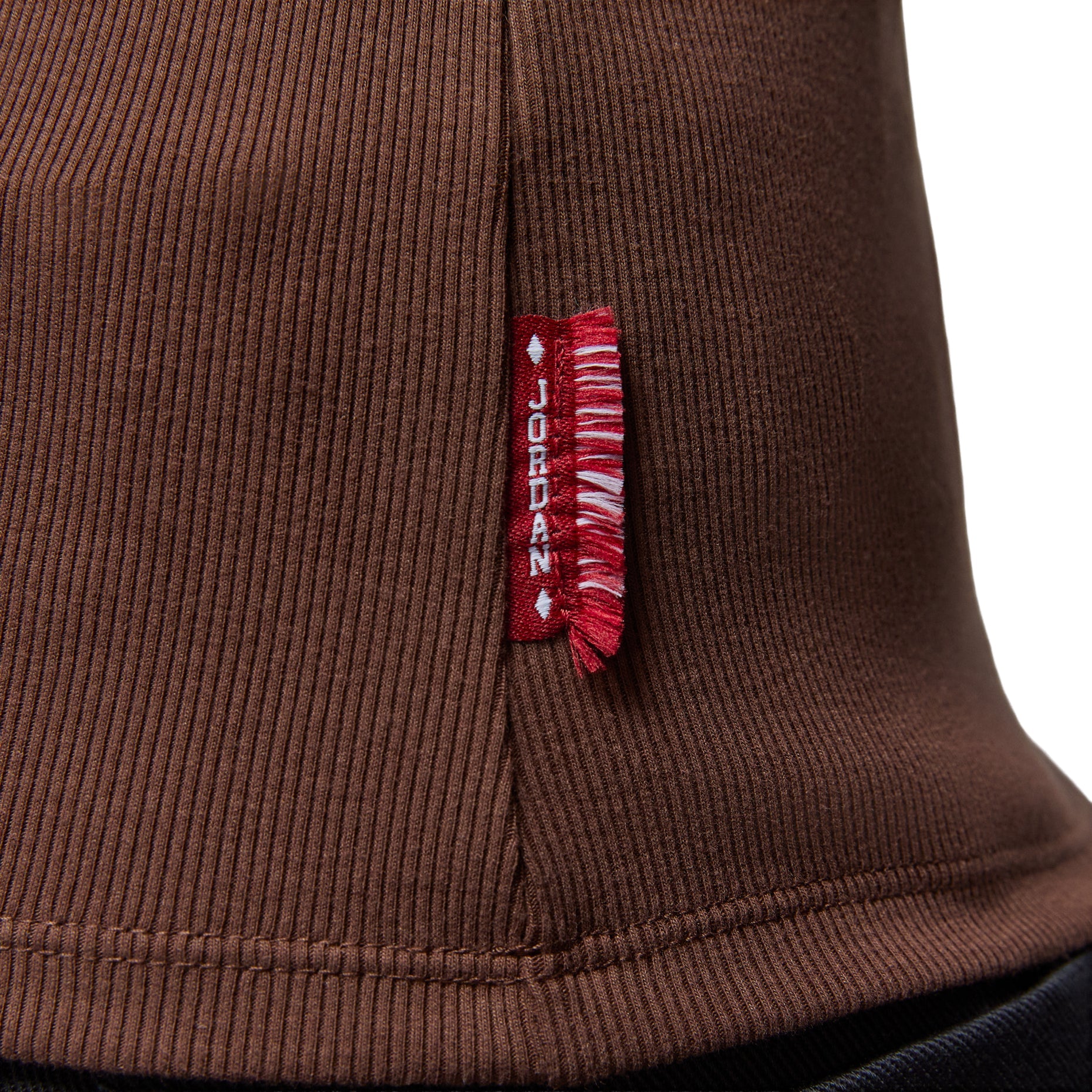 (WMNS) Air Jordan New Year Collection Long Sleeved Knit Top 'Light Chocolate' IQ3964-216
