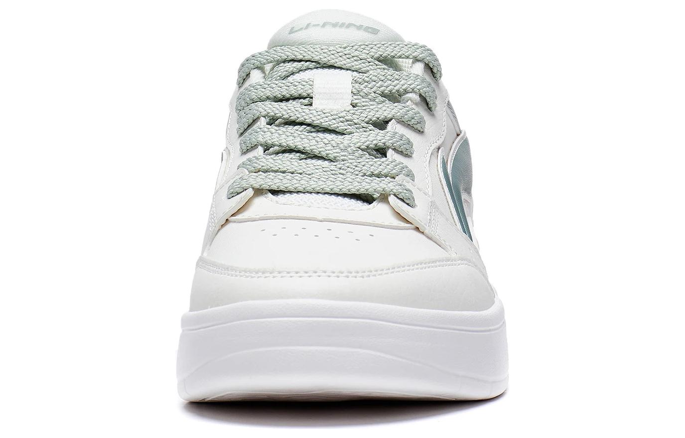 (WMNS) Li-Ning 'White Light Green' AGCT340-2