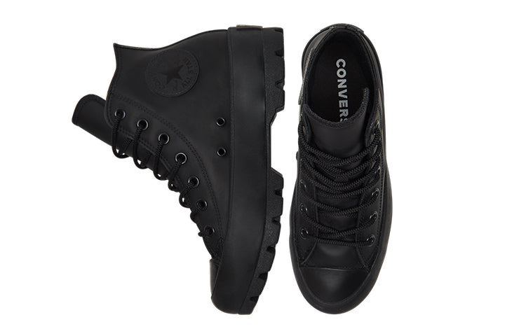 (WMNS) Converse Chuck Taylor All Star Lugged Sneakers Black 573064C