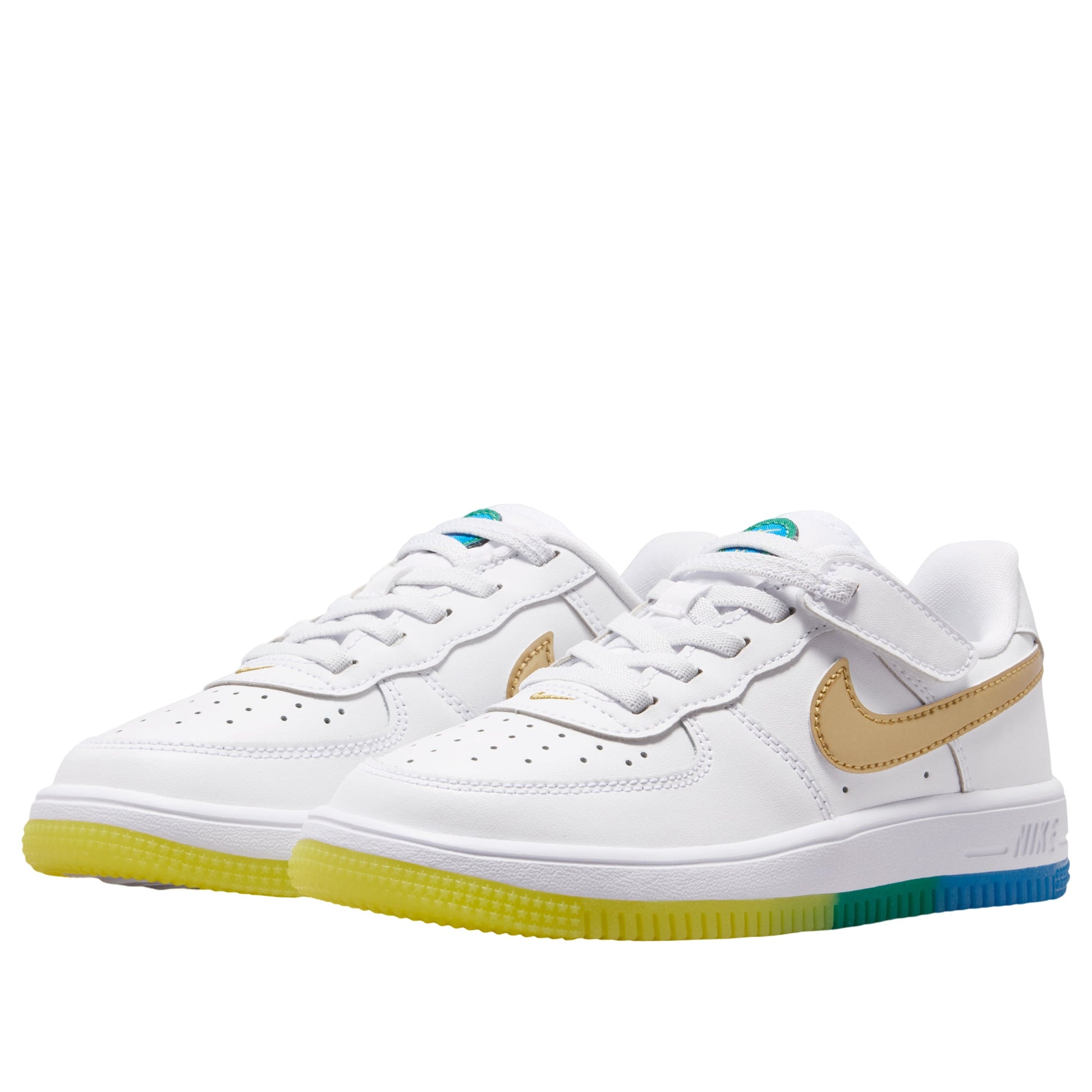 (PS) Nike Force 1 Low EasyOn 'White Soar Sonic Yellow' IR6942-100