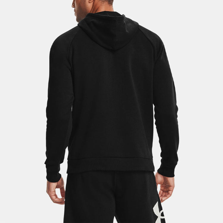 Under Armour Rival Fleece Big Logo Hoodie 'Black' 1357093-001