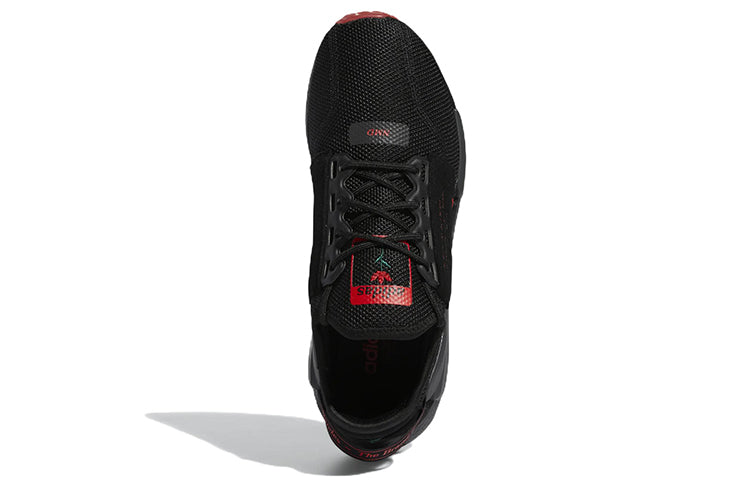 adidas NMD_R1 V2 Shoes 'Core Black / Vivid Red' GY2071