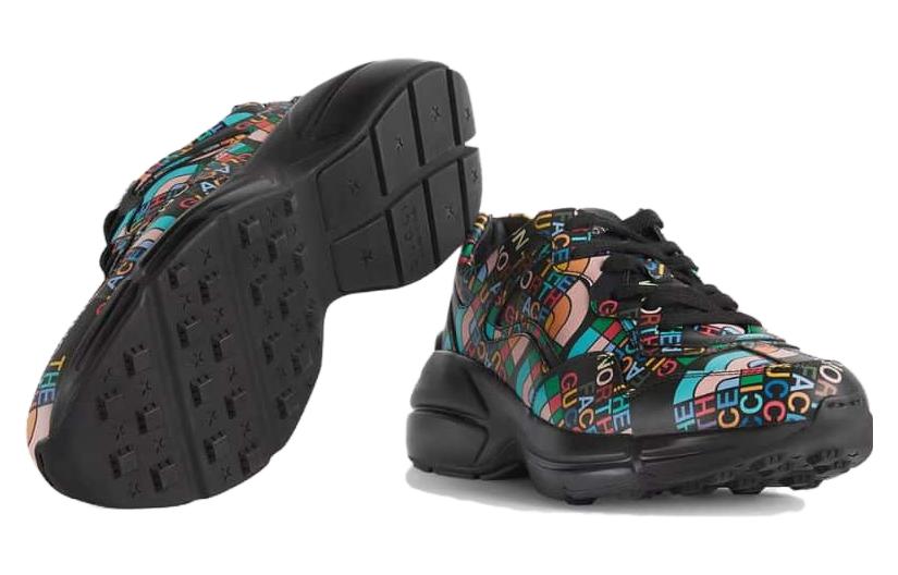 (WMNS) Gucci Rhyton 'Black The North Face' 685738-UOQ00-1086