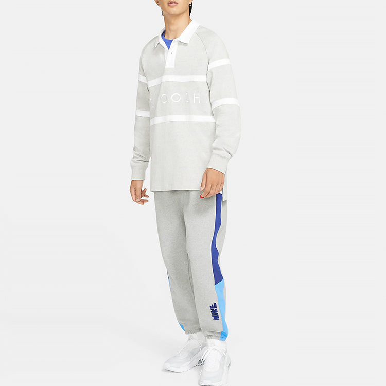 Nike Splicing Bundle Feet Casual Sports Pants Gray Blue Grayblue DC6472-063