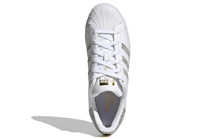 (WMNS) adidas Superstar 'White Gold Metallic' GX1839