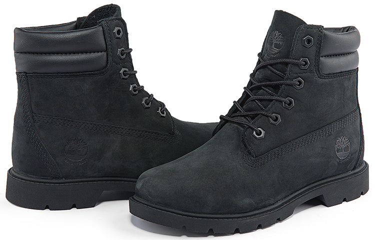 (WMNS) Timberland Linden Woods 6-Inch Double Collar Boots 'Black' A156S001