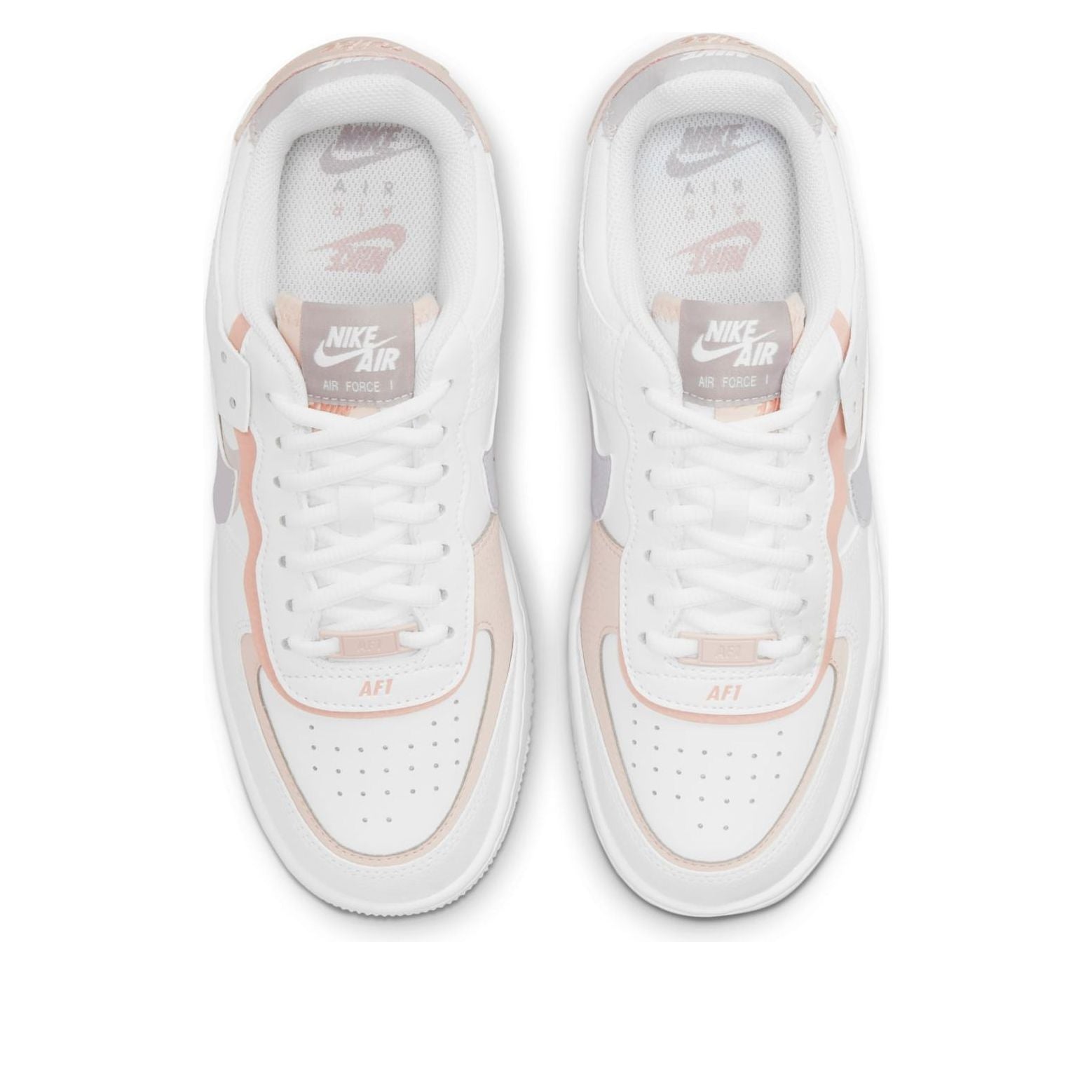 (WMNS) Nike Air Force 1 Shadow 'White Pink Oxford' CI0919-113