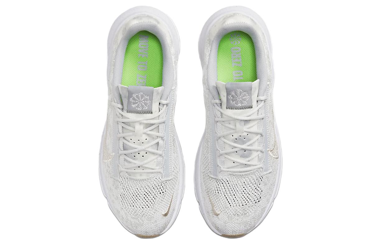 (WMNS) Nike SuperRep Go 3 Next Nature Flyknit Premium 'Silver White' FB8059-001