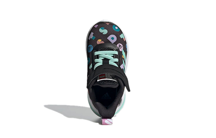 (TD) adidas LEGO x FortaRun Infant 'Dots - Black' FZ0407