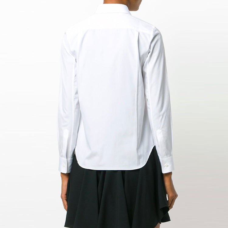 (WMNS) COMME des GARCONS PLAY Shirt Red Emblem 'White' AZ-B001-051-2